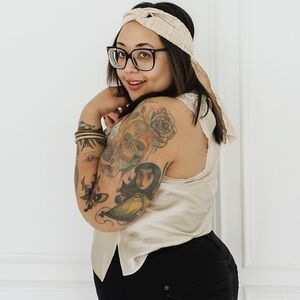 Cami NYC Ronan Silk Lace Racerback Tank